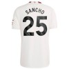 Officiële Voetbalshirt Manchester United Sancho 25 Derde 2023-24 - Heren